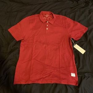 Five Four red Polo